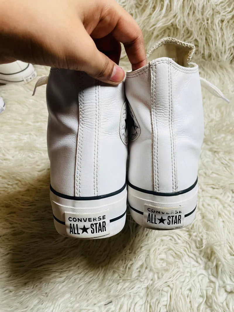 Chuck Taylor | White | High top | Leather | | Hi Sole