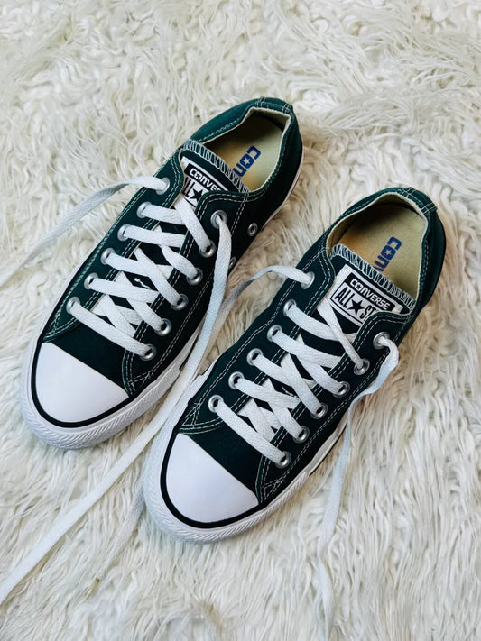 Converse Dark Green & White