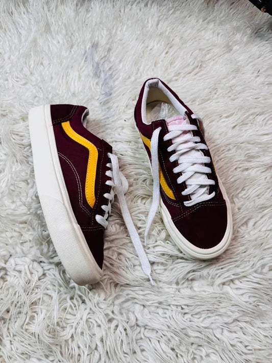 Vans | Maroon Special Edition | Hi Top | Old Skool
