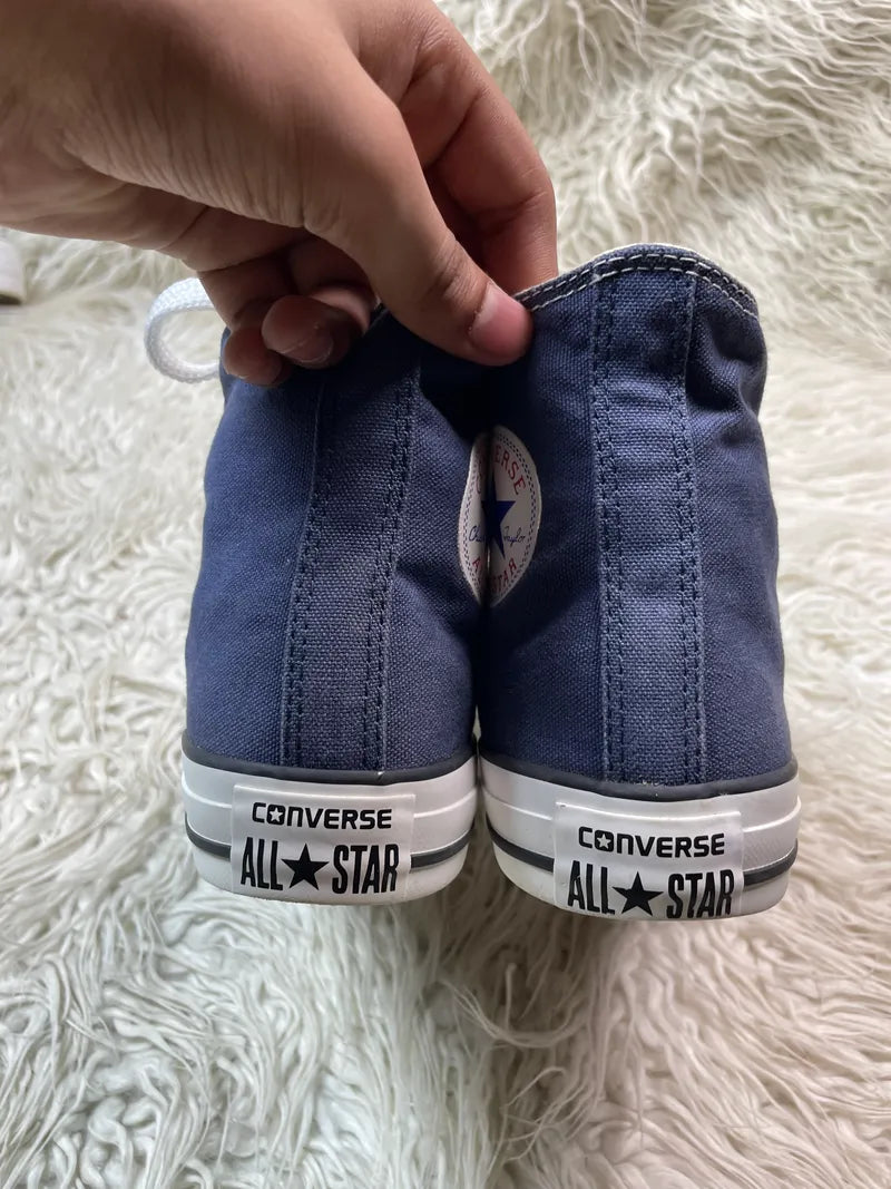 Chuck Taylor | Denim Blue & White | High top| Converse