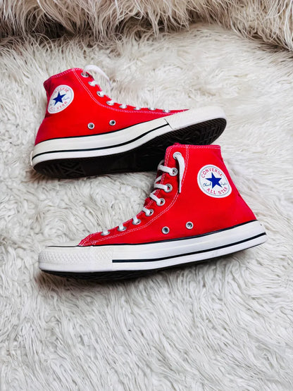Chuck Taylor | Red & White | High top| Converse