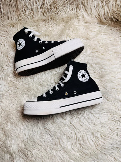 Chuck Taylor | Black & White | High Heels | Converse