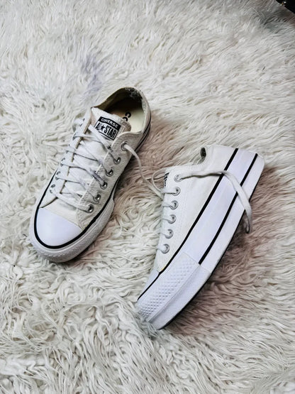 Chuck Taylor | White | High Heels | Converse