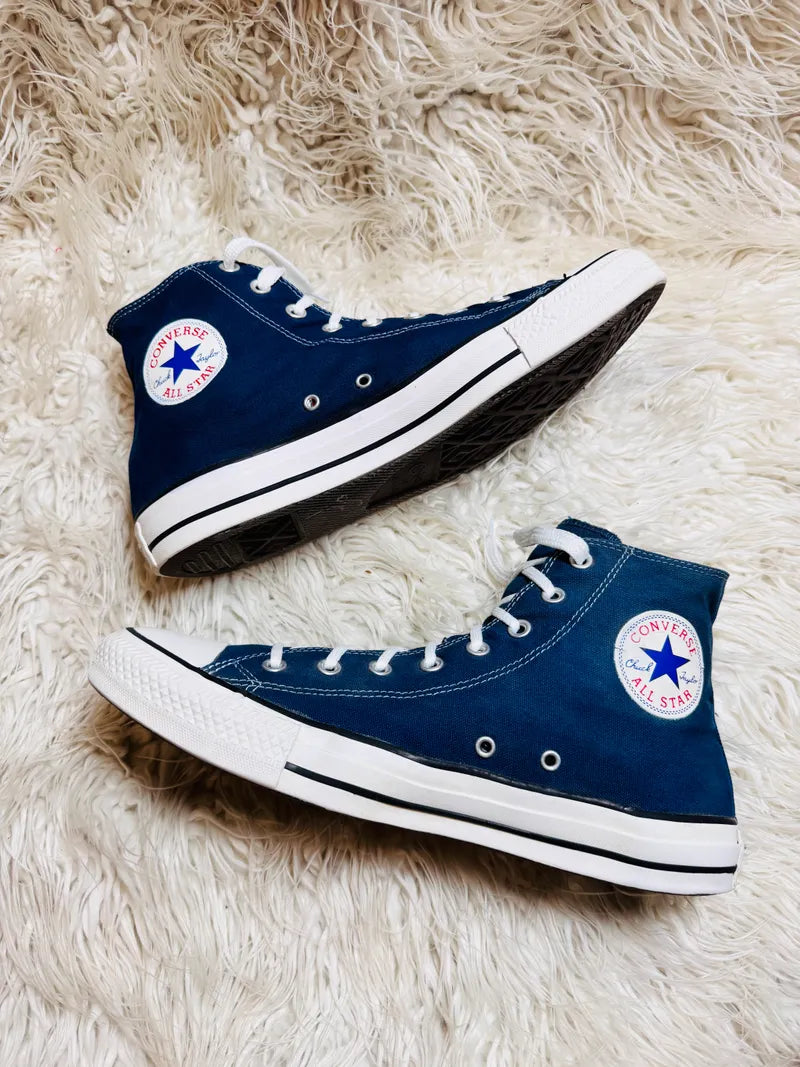 Chuck Taylor | Blue & White | High top| Converse