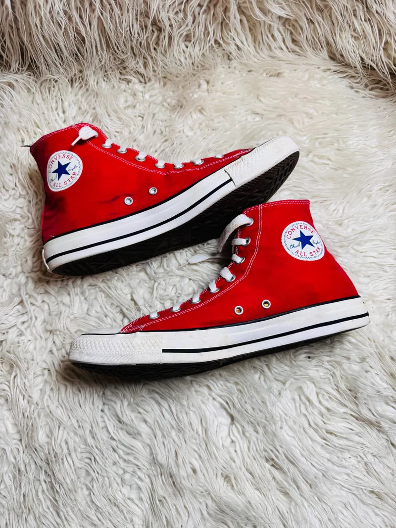 Chuck Taylor | Red & White | High top| Converse