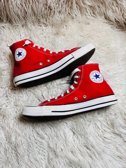 Chuck Taylor | Red & White | High top| Converse