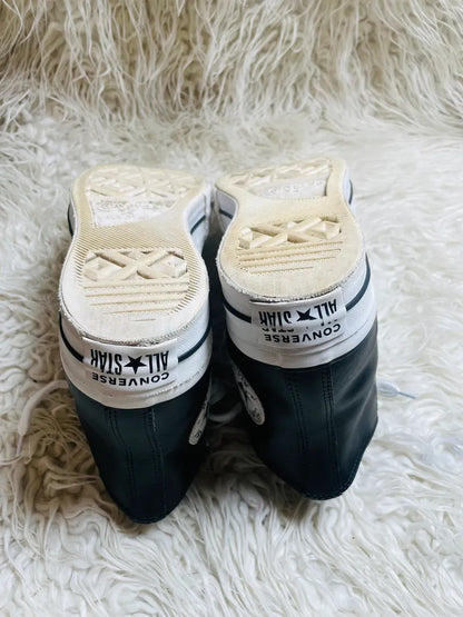 Chuck Taylor | Black & White | Leather | High top | Hi Sole