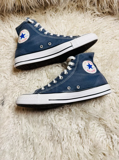 Chuck Taylor | Denim Blue & White | High top| Converse