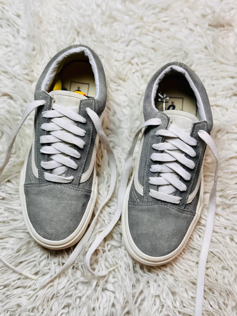 Vans | Grey & White | Lo Top | Old Skool
