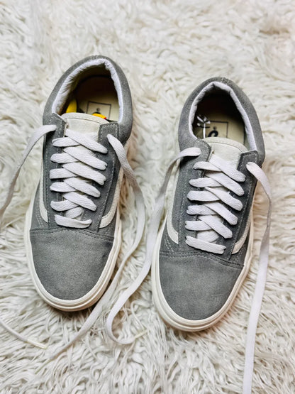 Vans | Grey & White | Lo Top | Old Skool