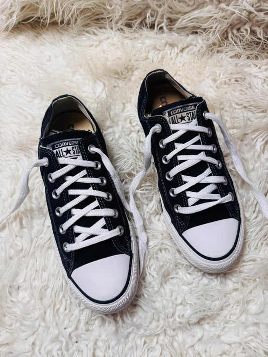 Converse All Star Black Lo Top