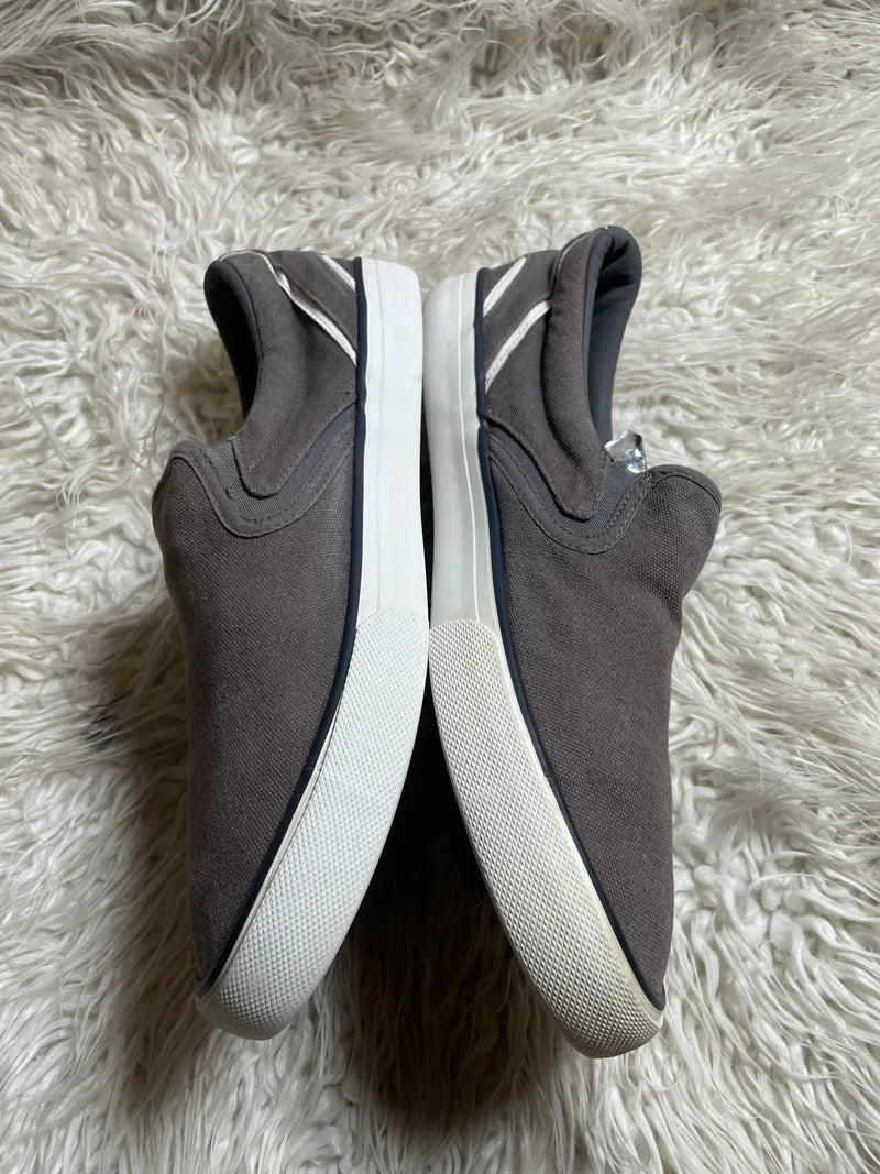 Hurley Arlo | gray canvas slip-on sneakers