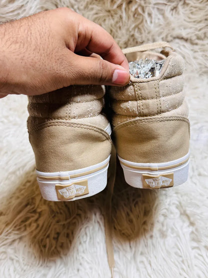 Vans | Brown & White | Hi Top | Old Skool