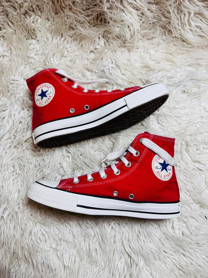 Chuck Taylor | Red & White | High top| Converse