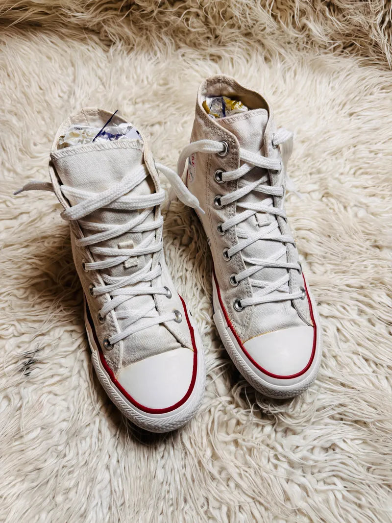 Chuck Taylor | White Red Blue strips | Hi Top | Converse