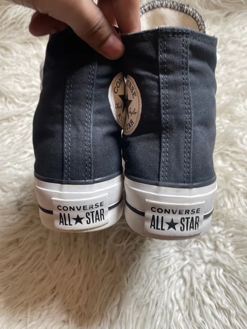 Chuck Taylor | Black & White | High top| Converse | Platforms