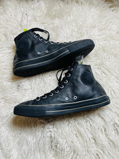 Chuck Taylor | Black | Leather | High top| Converse