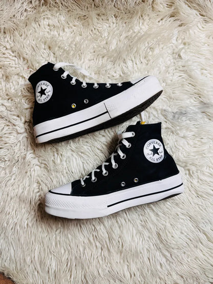 Chuck Taylor | Black & White | High Heels | Converse