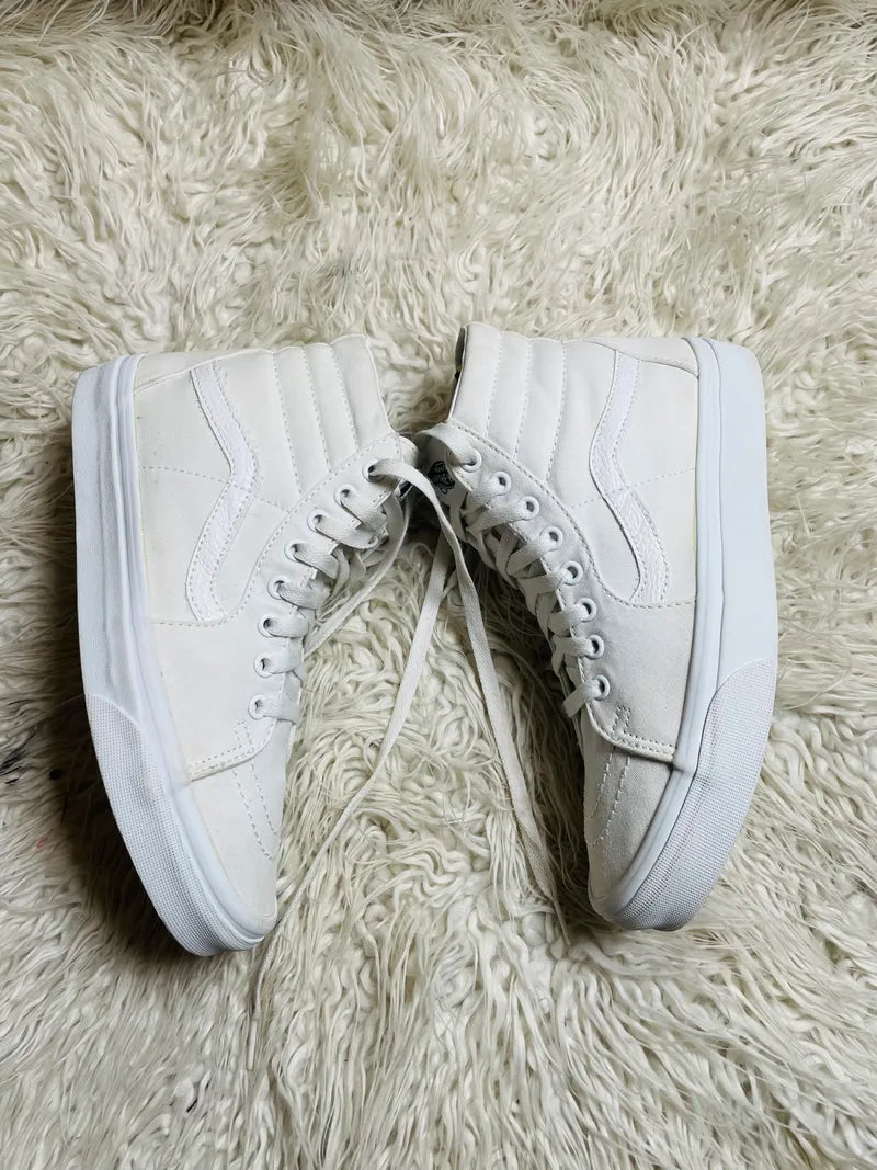 Vans | White | Hi Top | Old Skool