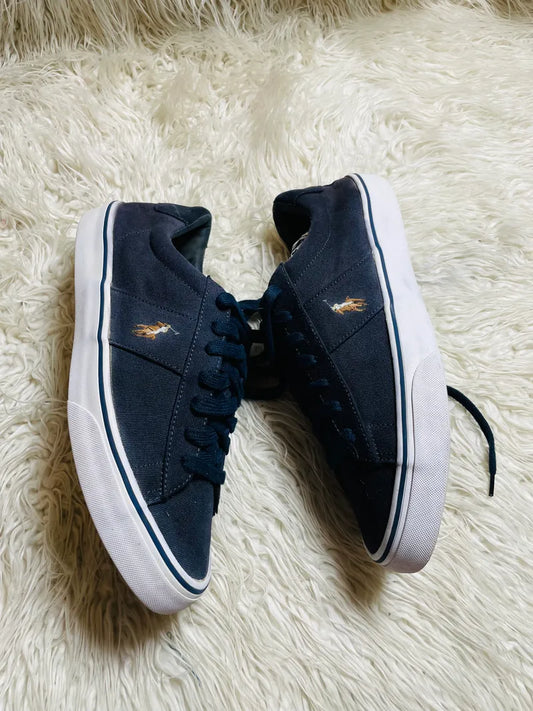 Polo Ralph Lauren Sayer Sneakers | Blue & white
