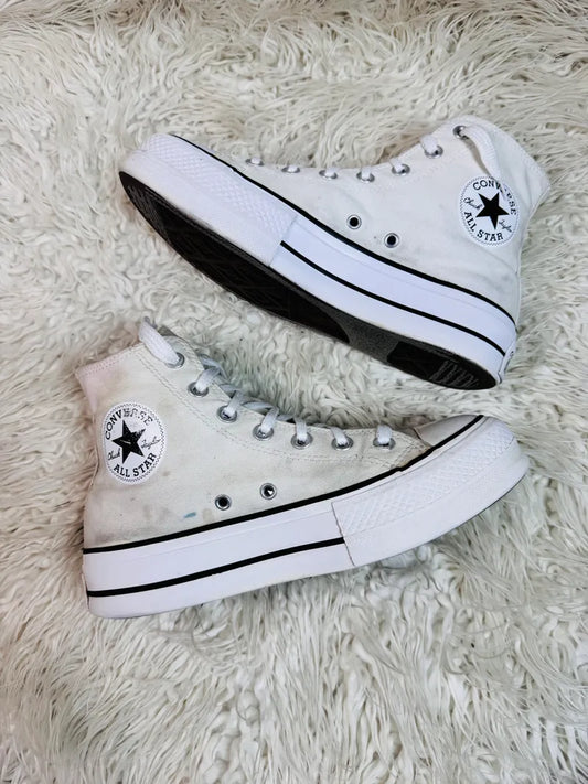 Chuck Taylor | White | High Heels | Converse