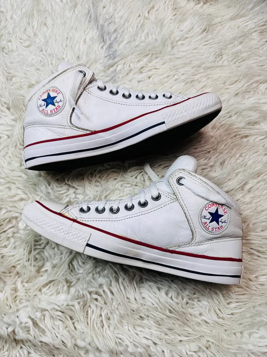 Chuck Taylor | White Leather | High Top | Converse