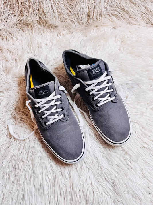Vans Authentic | Grey & White | Lo Top
