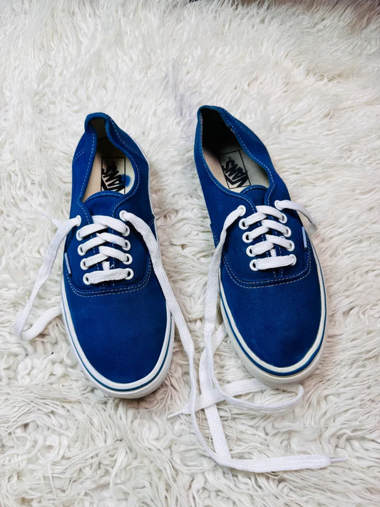 Vans | Blue & White | Lo Top | Old Skool