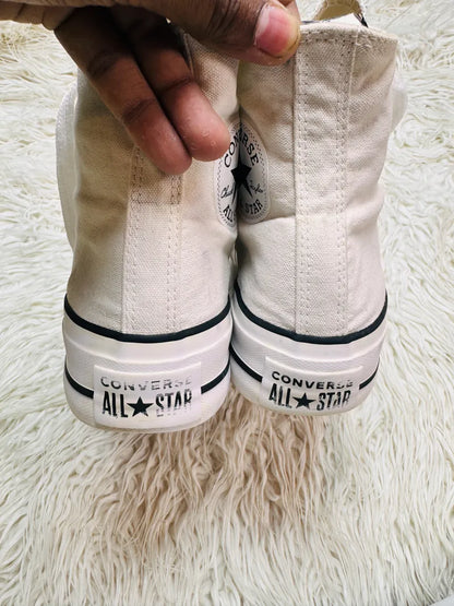 Chuck Taylor | White | High Heels | Converse
