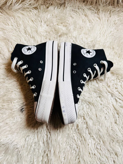 Chuck Taylor | Black & White | High Heels | Converse