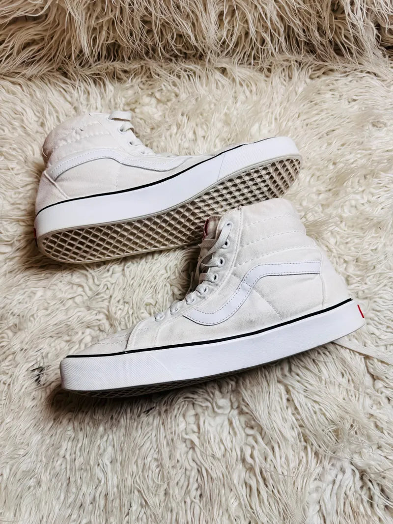 Vans | White | Hi Top | Old Skool