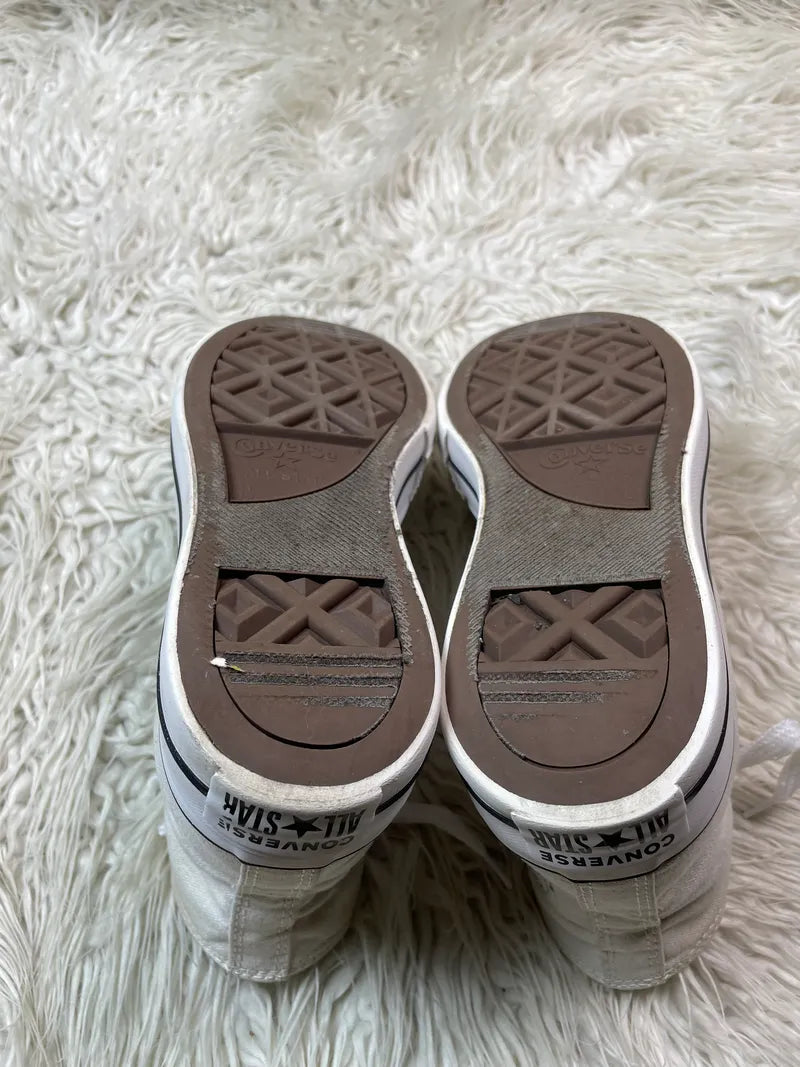 Chuck Taylor | White | High top| Converse | Platforms
