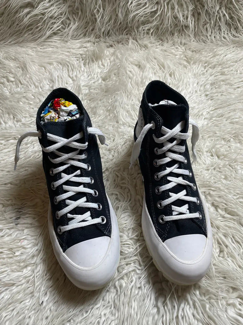 Chuck Taylor | Black & White | High Heels Hiking | Converse
