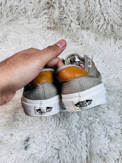 Vans | Olive & White | Old Skool