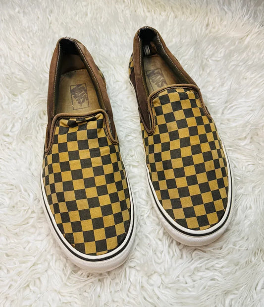 Vans | Slippers | Checkers | Brown