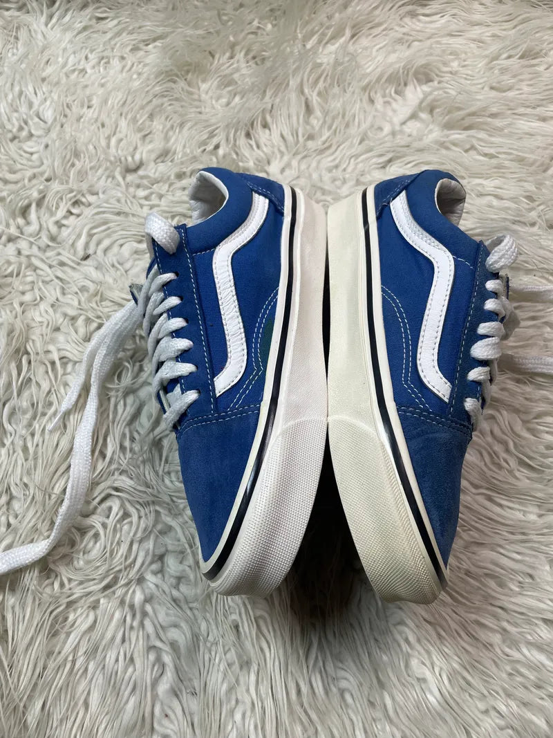 Vans | Blue & White | Lo Top | Old Skool