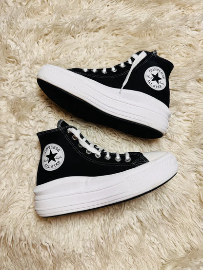 Chuck Taylor | Black & White | High Heels | Converse