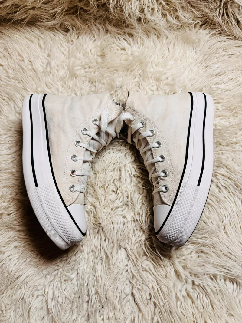 Chuck Taylor | White | High Heels | Converse