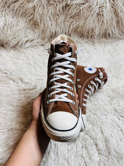 Chuck Taylor | Brown & White | High top| Converse