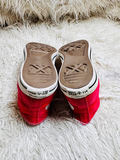 Chuck Taylor | Red & White | High top| Converse