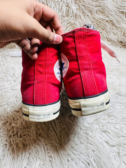 Chuck Taylor | Red & White | High top| Converse