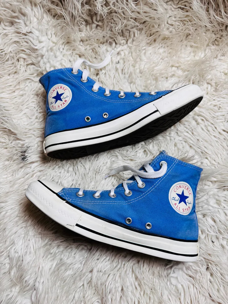 Chuck Taylor | Blue & White | High top| Converse