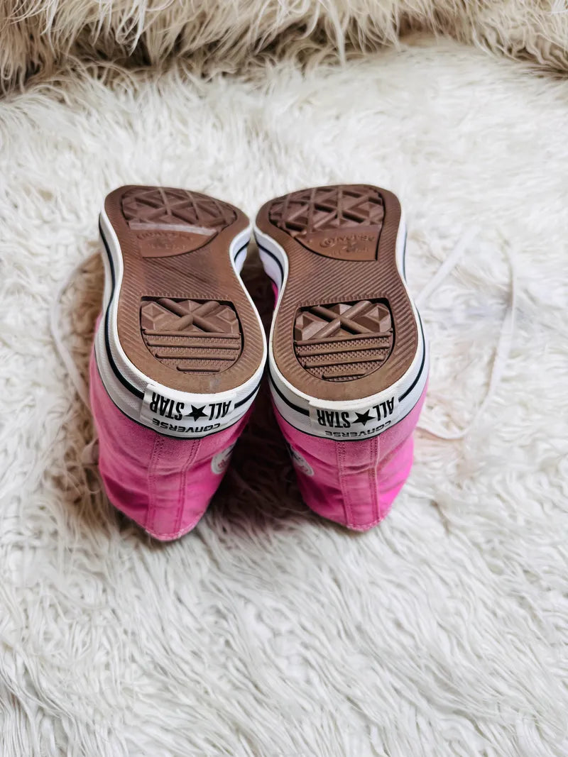 Chuck Taylor | Pink & White | High top| Converse