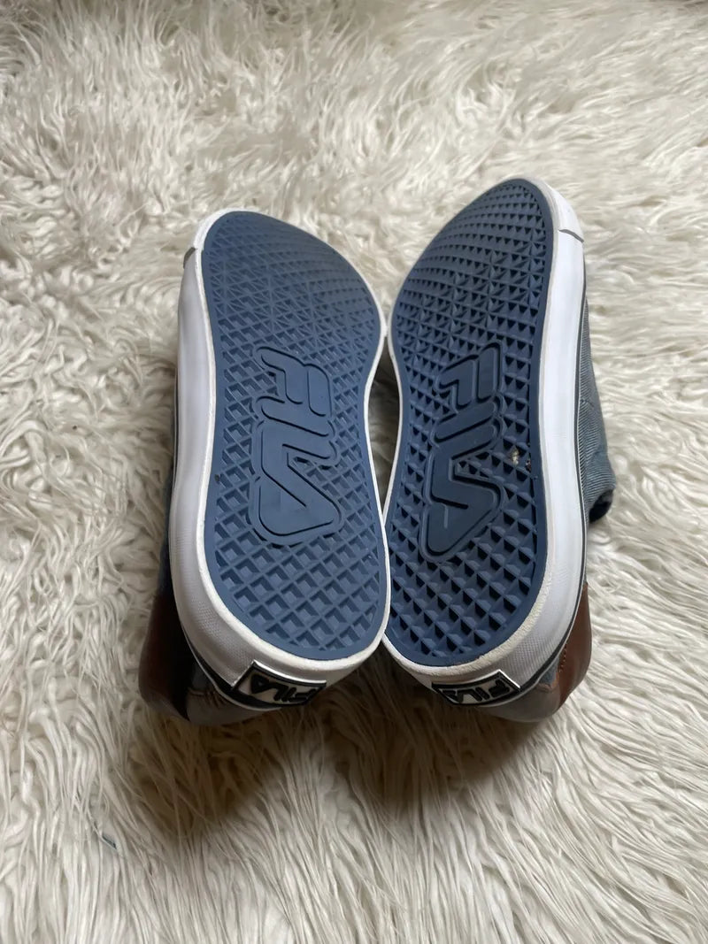 Fila Smoke Grey slip-on Casual sneakers for mens