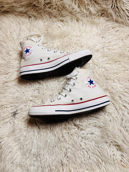 Chuck Taylor | White Red Blue strips | Hi Top | Converse