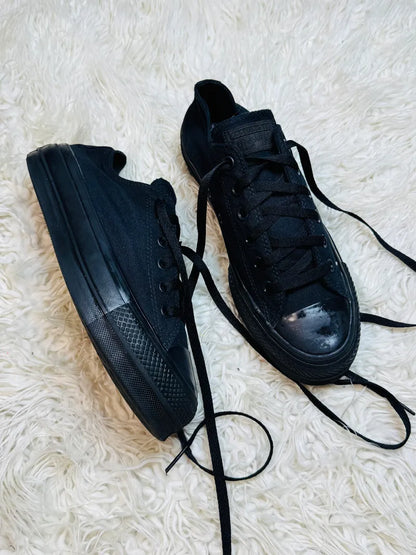 Converse Black High Heels