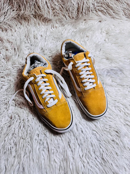 Vans | Yellow & White | Lo Top | Old Skool