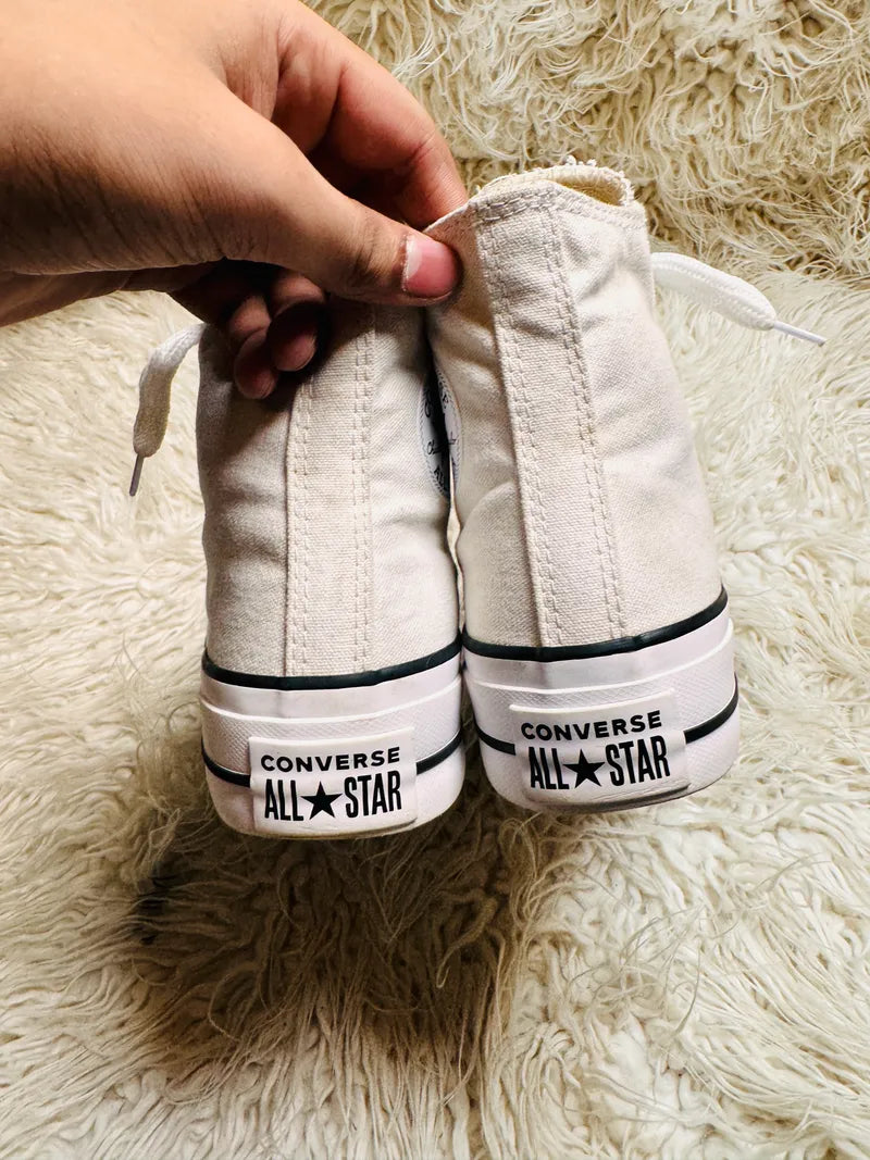 Chuck Taylor | White | High Heels | Converse
