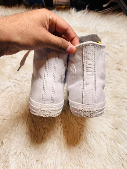 Chuck Taylor | Leather White | High top| Converse