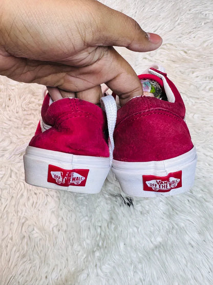 Vans | Maroon & White | Old Skool